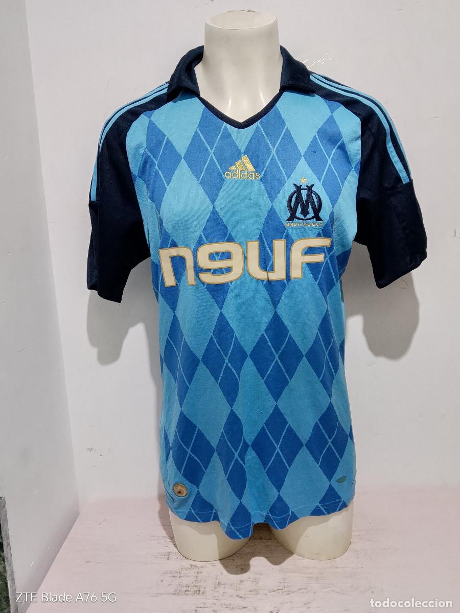 Coleccionismo deportivo: Olympique Marseille 2008 Boudewijn Zenden football shirt maillot france M 58cts