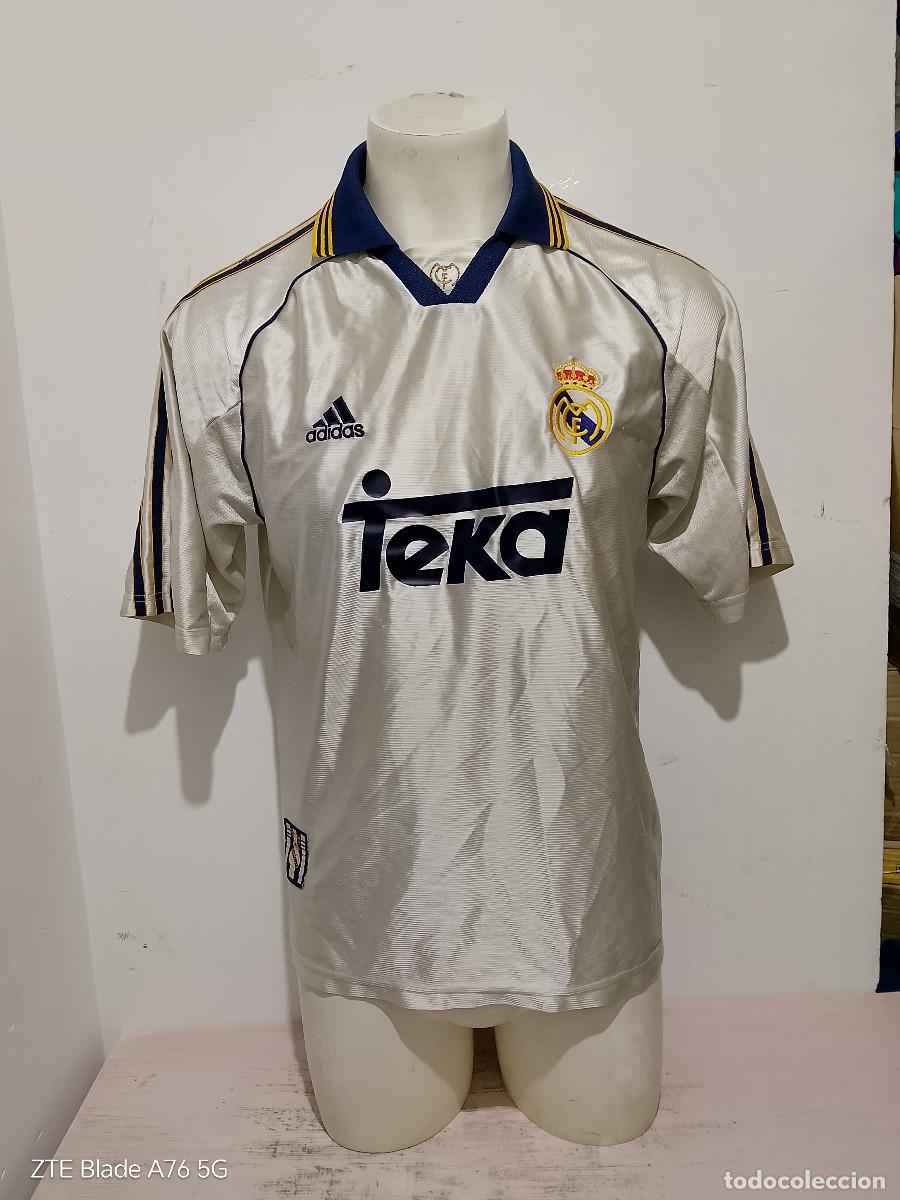 Coleccionismo deportivo: Real Madrid camiseta futbol football shirt vintage 1998 56cts M
