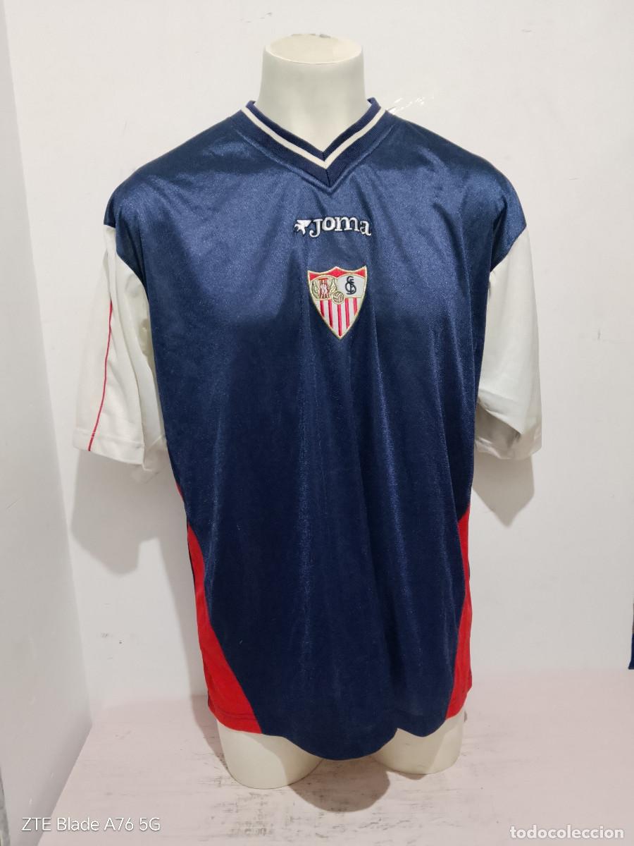 Coleccionismo deportivo: Sevilla fc 2001 away camiseta futbol football shirt xl 67cts