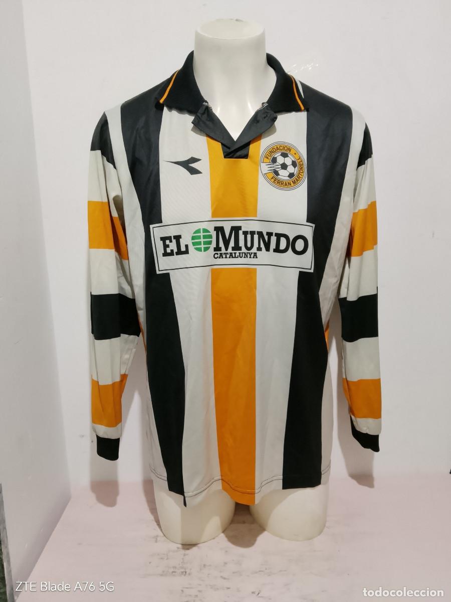 Coleccionismo deportivo: Fundacion ferran Martorell camiseta futbol football shirt Dissolved rcd espanyol L