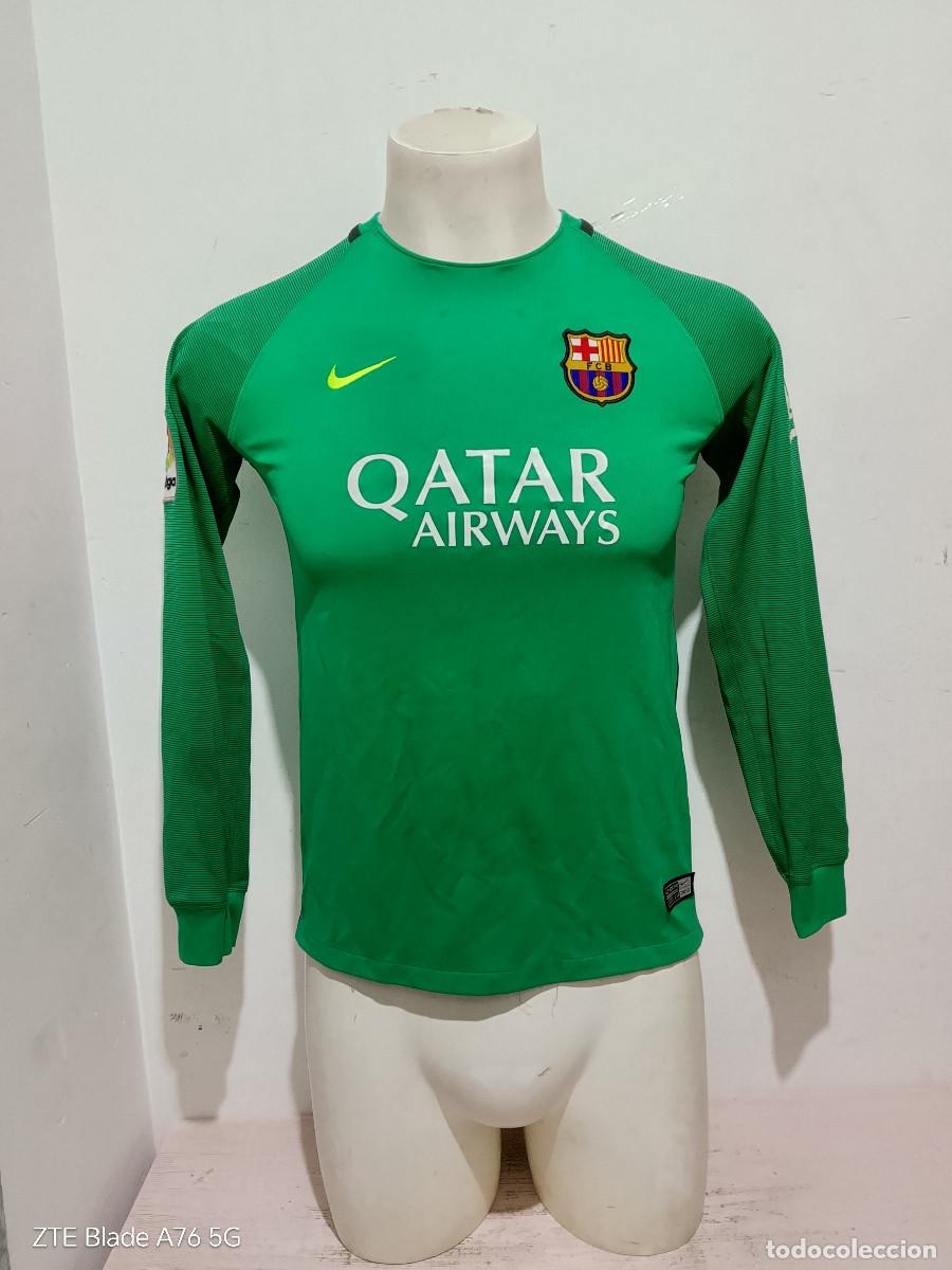 Coleccionismo deportivo: FC barcelona goalkepper portero xs camiseta futbol football shirt 45cts