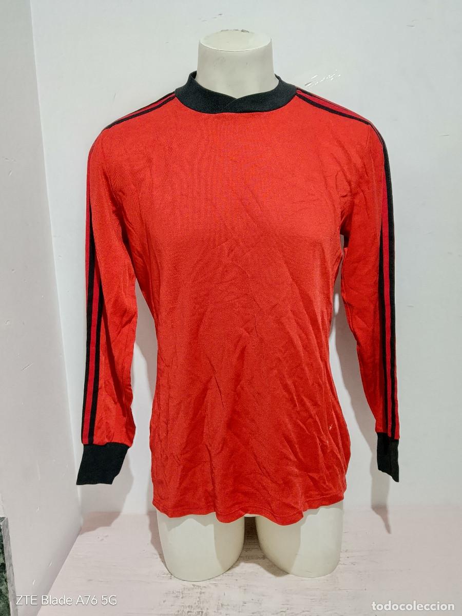 Coleccionismo deportivo: 1970 Adidas Team football shirt vintage Older camiseta futbol trikot xl 58cts