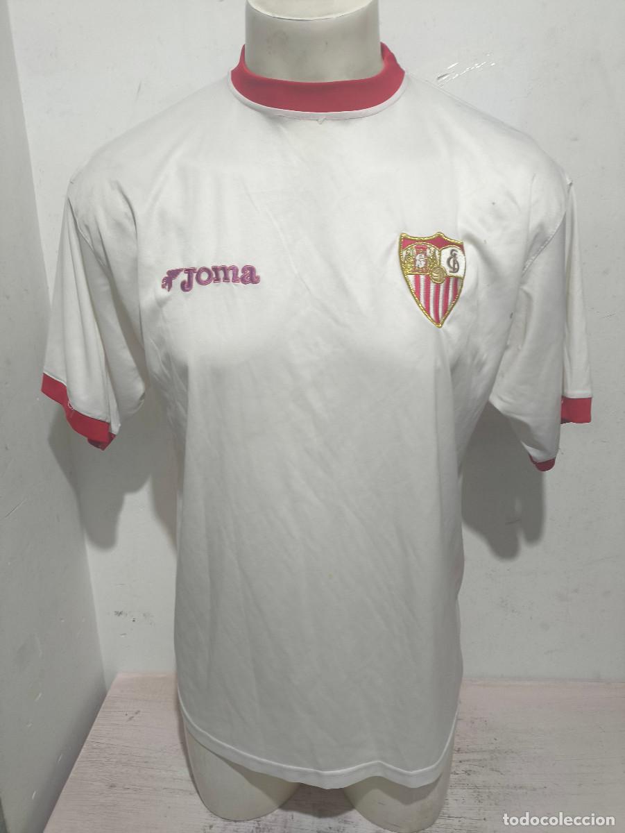 Coleccionismo deportivo: Sevilla fc match camiseta futbol jugador football shirt L 60cts