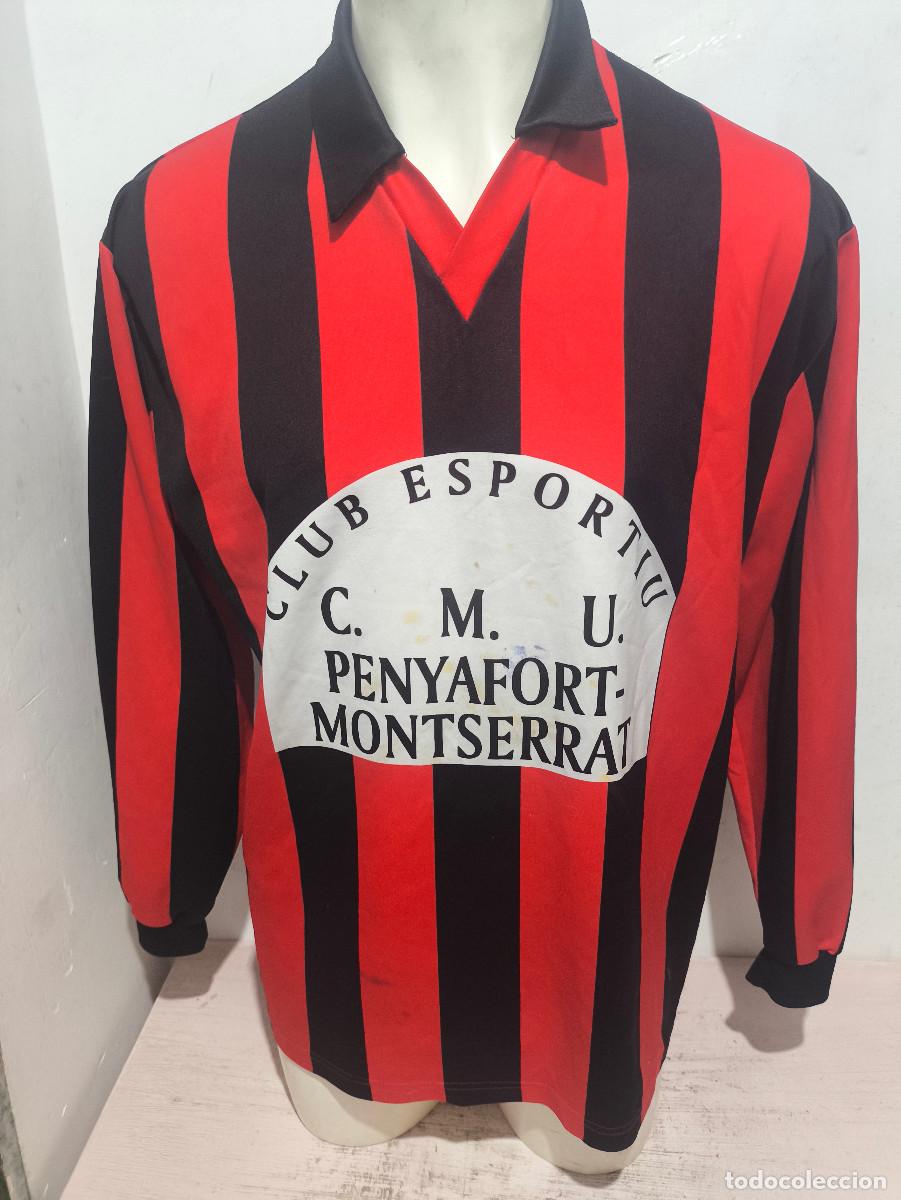 Coleccionismo deportivo: Penyafort-Montserrat Universidad Barcelona camiseta futbol xl