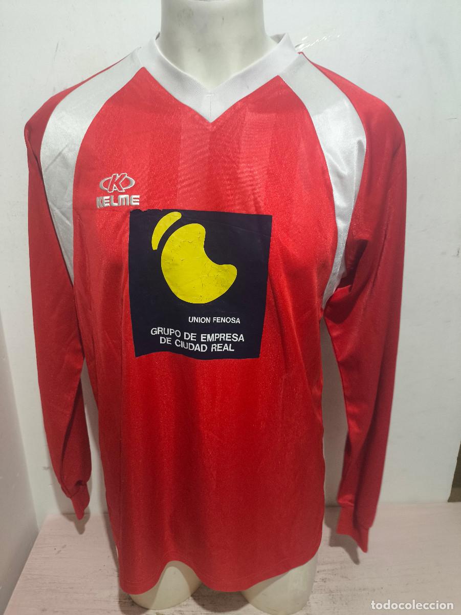Coleccionismo deportivo: Ciudad Real camiseta futbol equipo provincia L