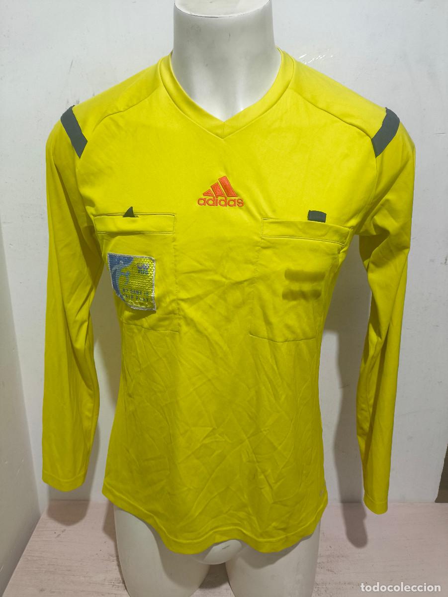 Coleccionismo deportivo: Referee Champions League camiseta shirt arbitro football futbol L 50cts match worn judge