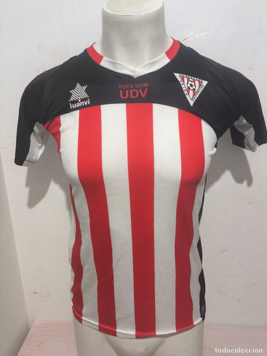 Coleccionismo deportivo: UD Viladecans match worn camiseta futbol football shirt a 47cts catalunya