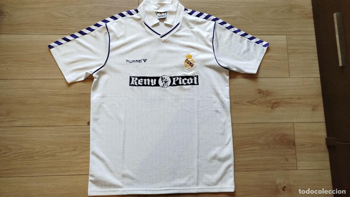 Coleccionismo deportivo: Camiseta Real Madrid 89/90 Dorsal 10, XXL