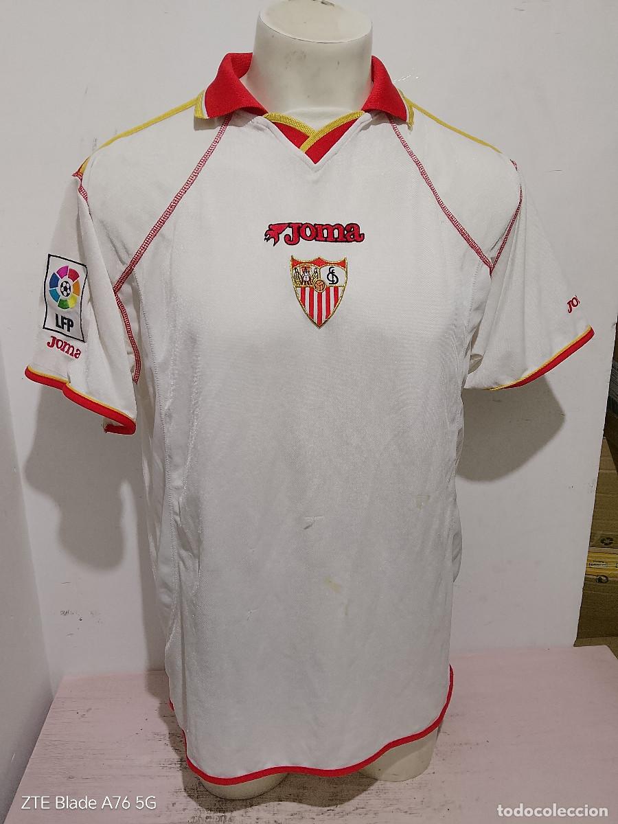 Coleccionismo deportivo: Sevilla fc 2001 camiseta futbol football shirt m 58cts