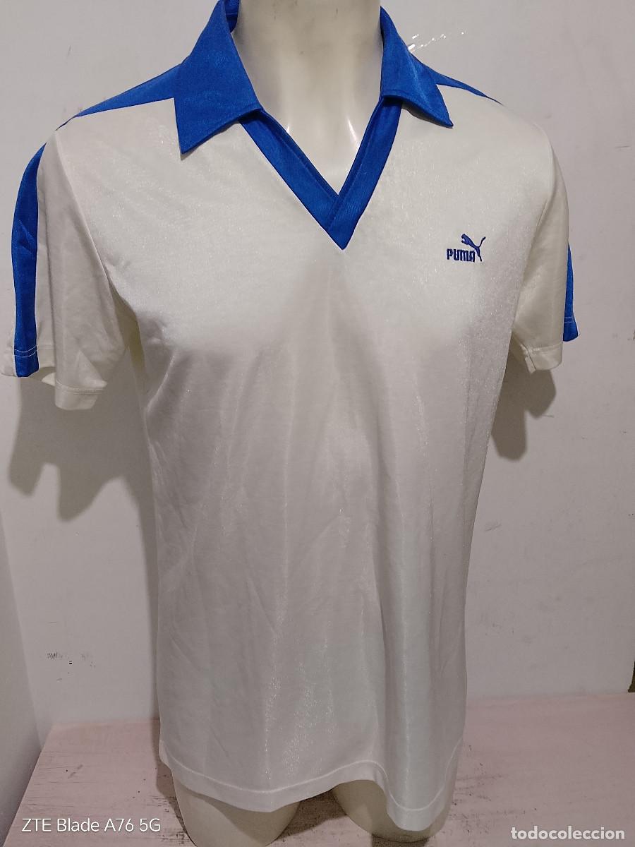 Coleccionismo deportivo: Vintage Puma 1980 camiseta futbol football shirt L 54cts