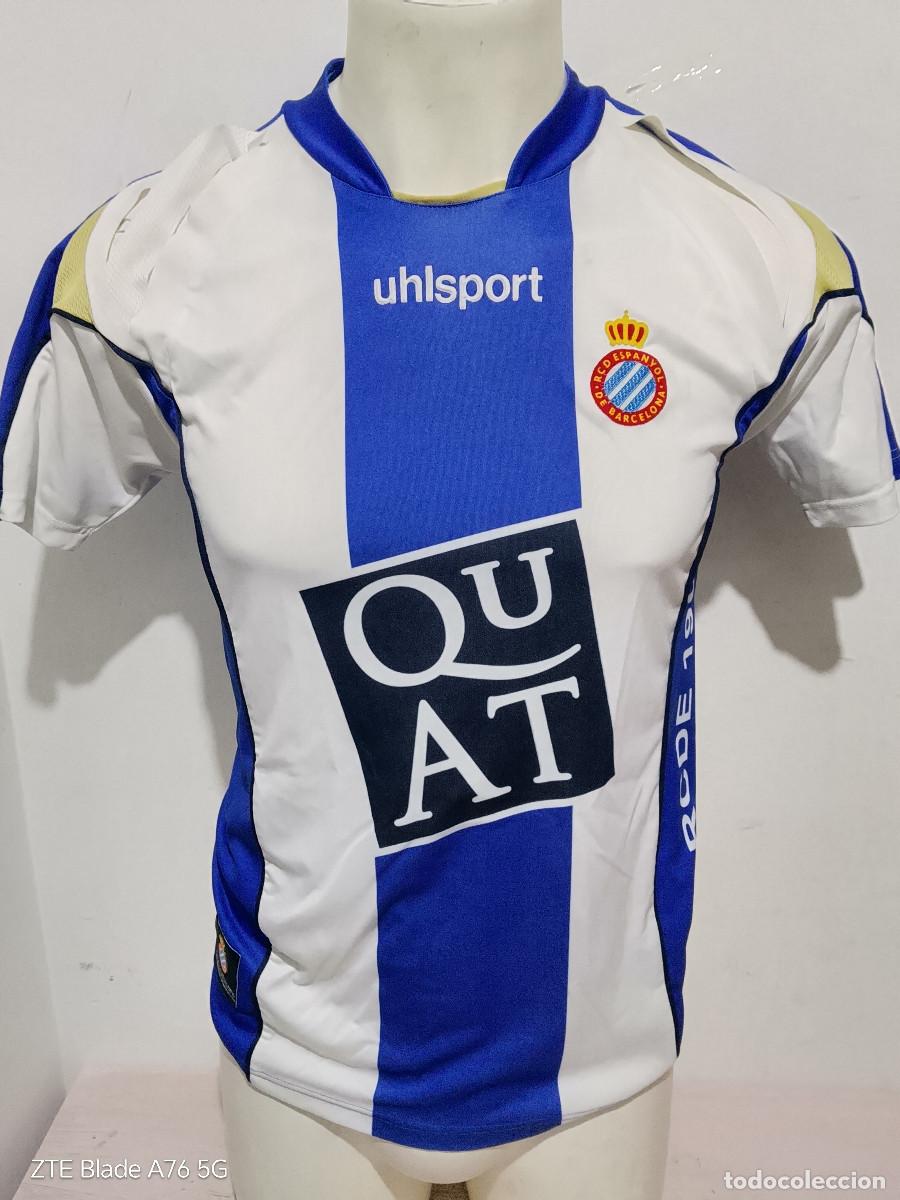 Coleccionismo deportivo: RCD Espanyol (tara descosido) camiseta futbol s 47cts
