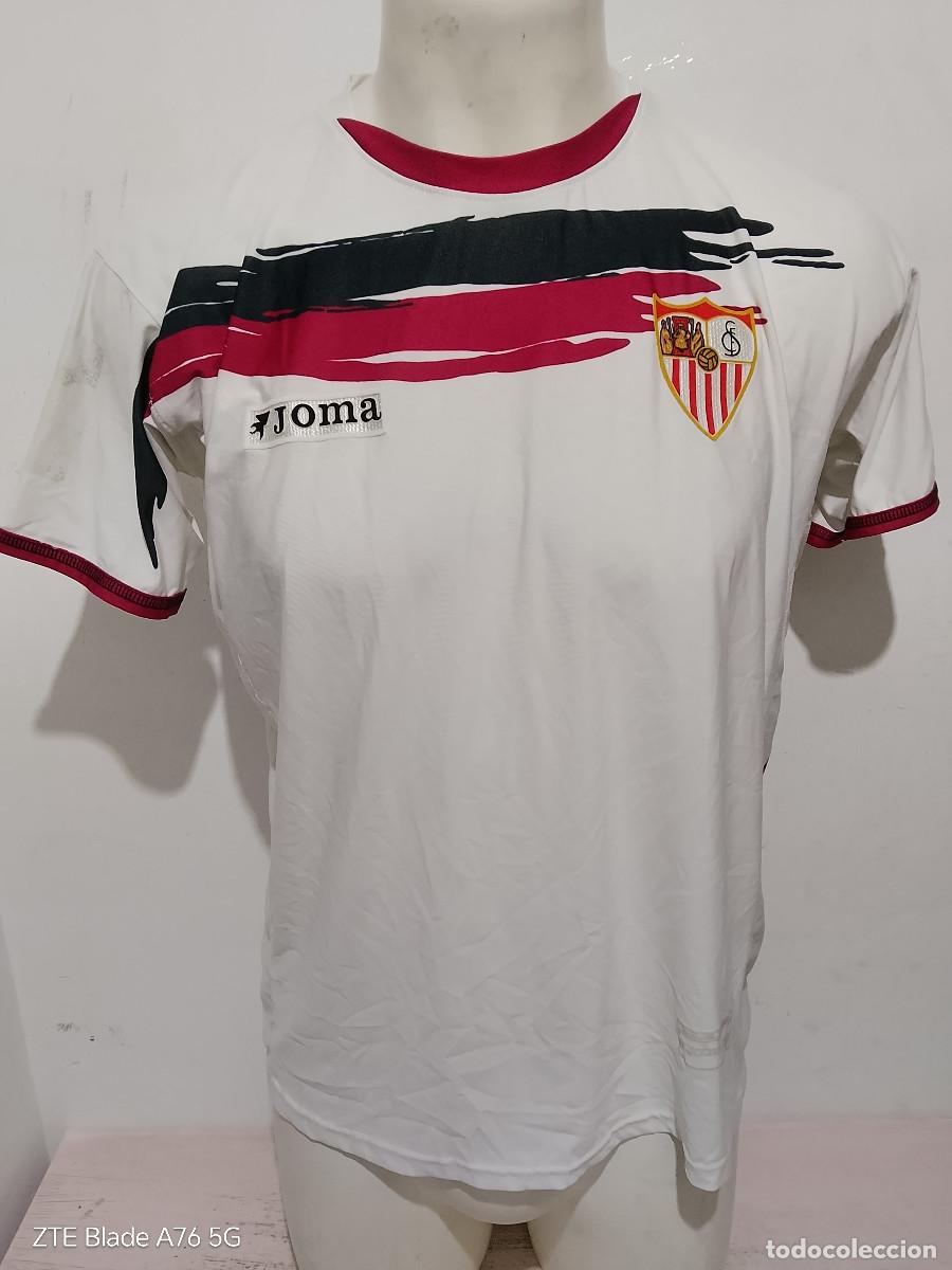 Coleccionismo deportivo: Antonio Puerta Sevilla fc Legend camiseta futbol football shirt M 56cts (falta Vinilo LFP)
