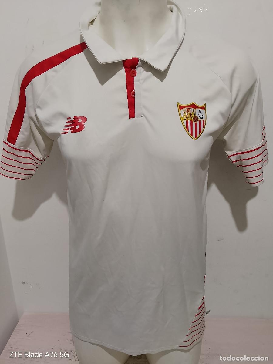 Coleccionismo deportivo: Sevilla FC camiseta futbol football shirt M 53cts