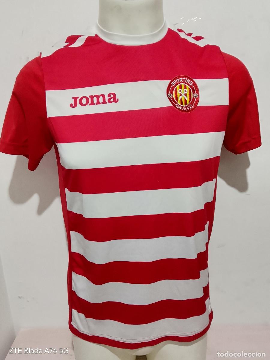 Coleccionismo deportivo: Sporting Gava Barcelona camiseta futbol catalunya S 48cts