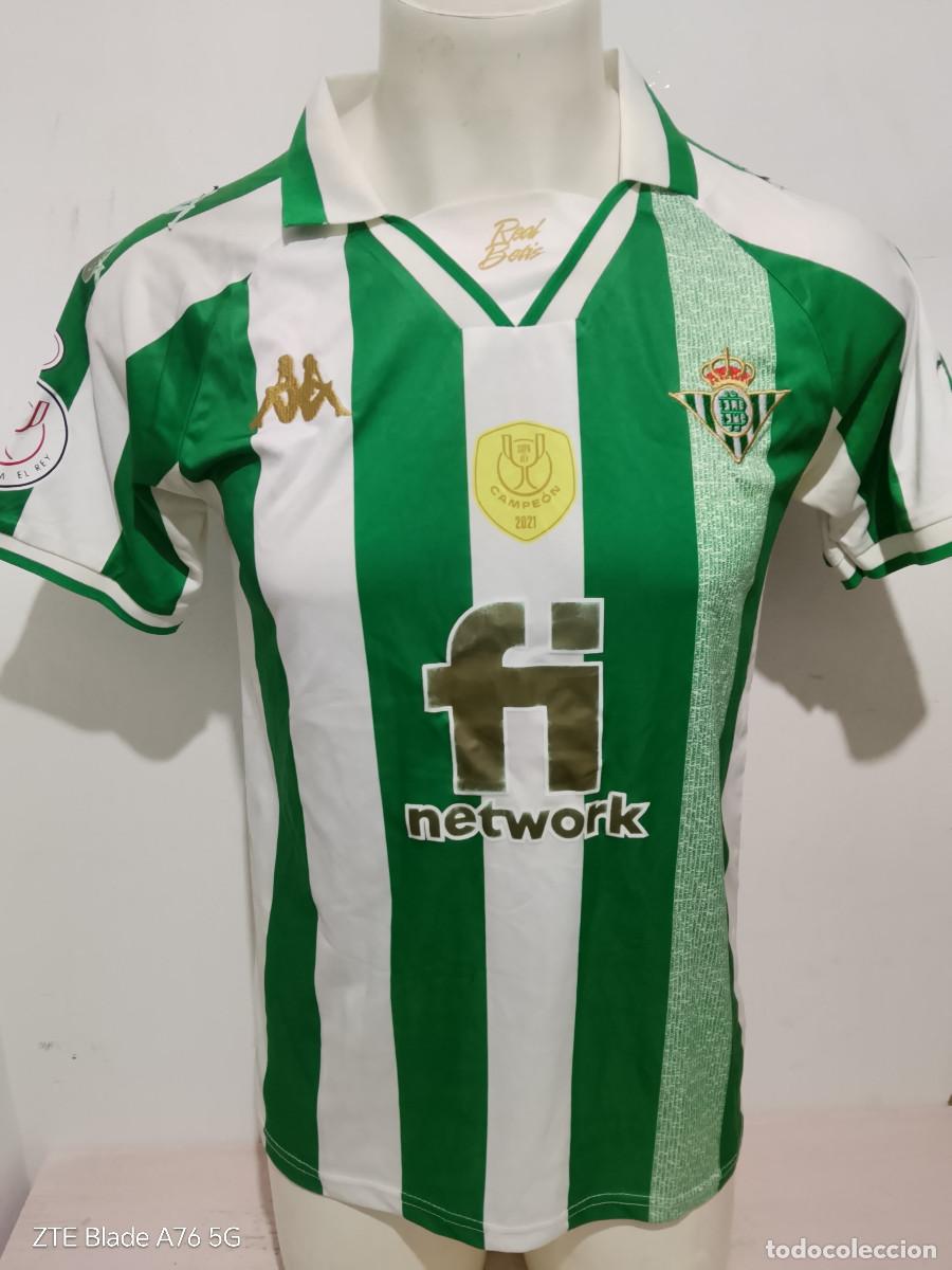 Coleccionismo deportivo: Copa del Rey (Mal estado) real betis camsieta futbol s 50cts