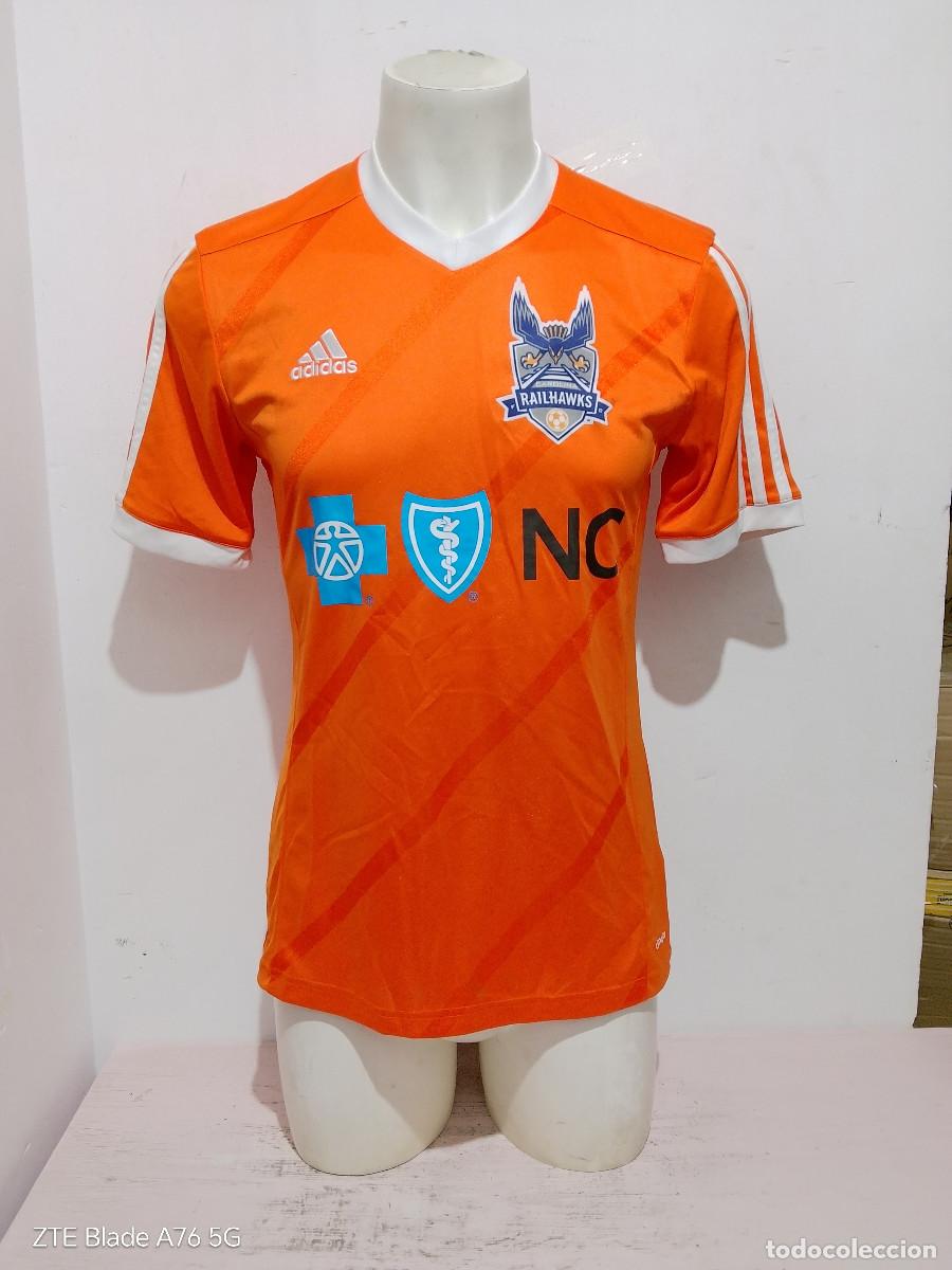 Coleccionismo deportivo: Carolina RailHawks North soccer football shirt camiseta futbol s 50cts