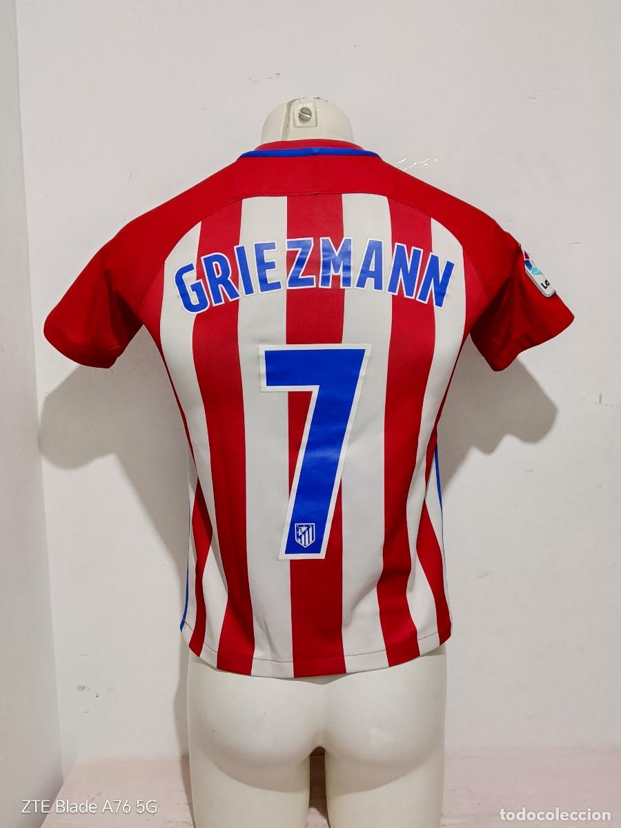 Coleccionismo deportivo: Griezmann Atletico de Madrid camiseta futbol football shirt xs 46cts