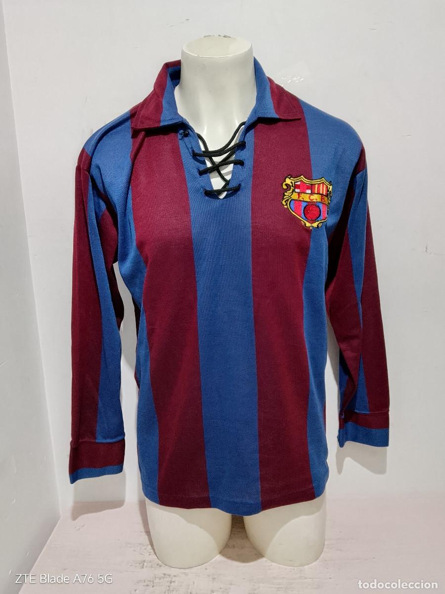 Coleccionismo deportivo: Xabier Eskurza Veterans FC Barcelona match camiseta futbol football shirt L62cts