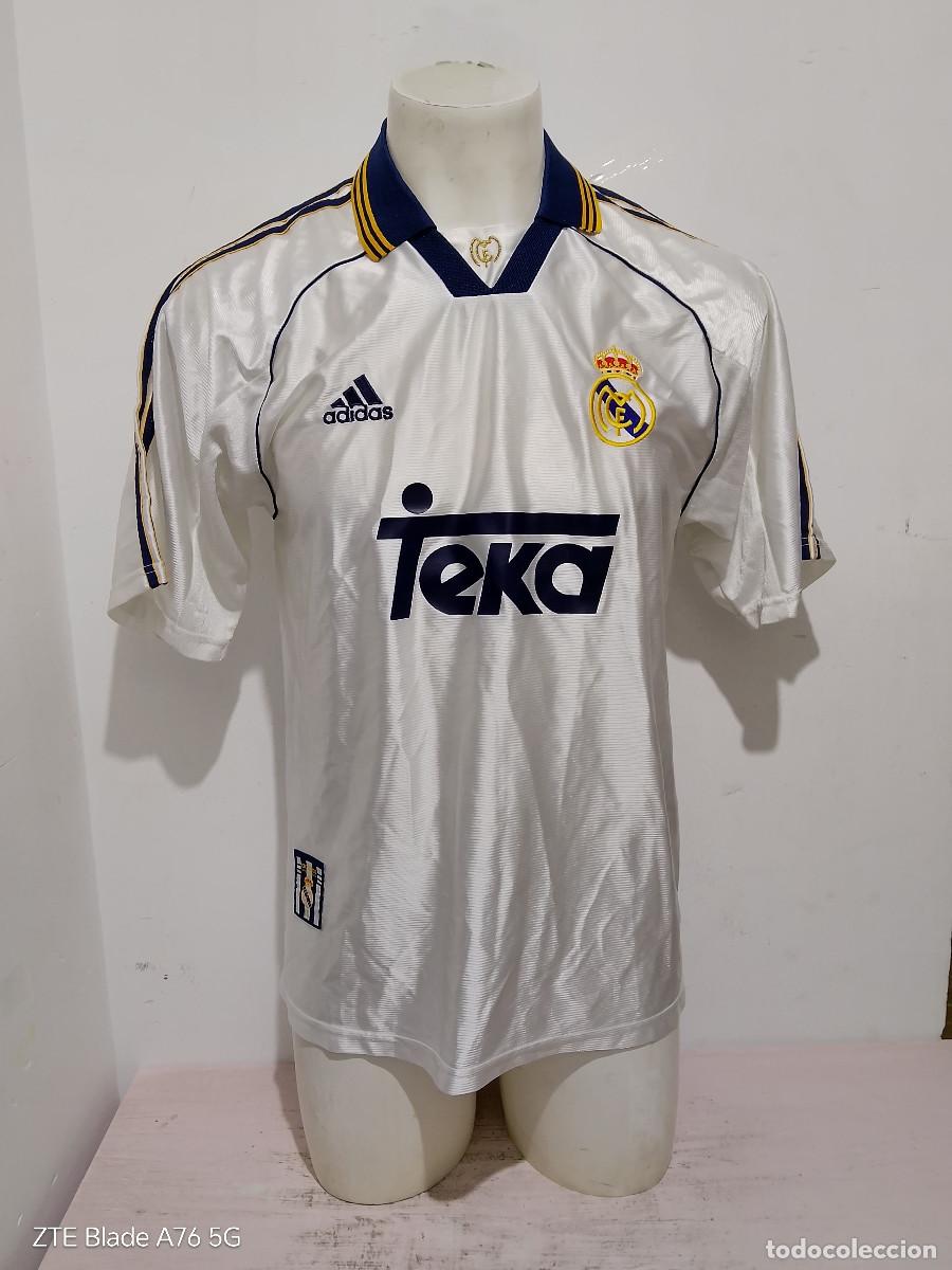 Coleccionismo deportivo: Real Madrid 1998 camiseta futbol football shirt M 56cts