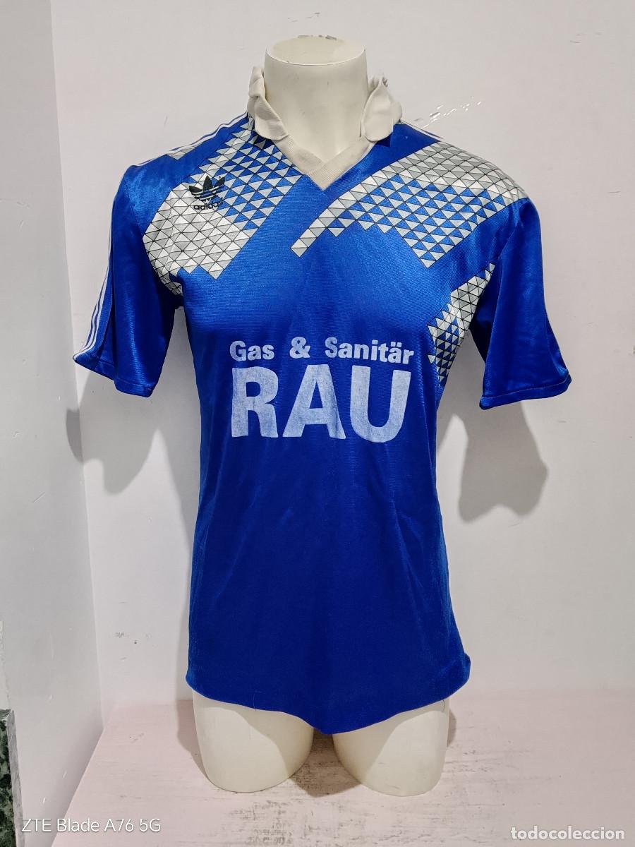Coleccionismo deportivo: SV Empor Berlin 1980 Germany deutschland football shirt trikot match worn vintage L 56cts
