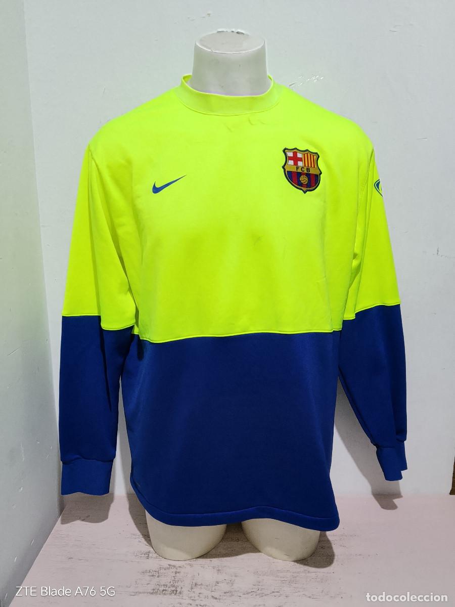 Coleccionismo deportivo: FC Barcelona jersey entrenamiento futbol football bar&ccedil;a training shirt camaiseta xl 63cts