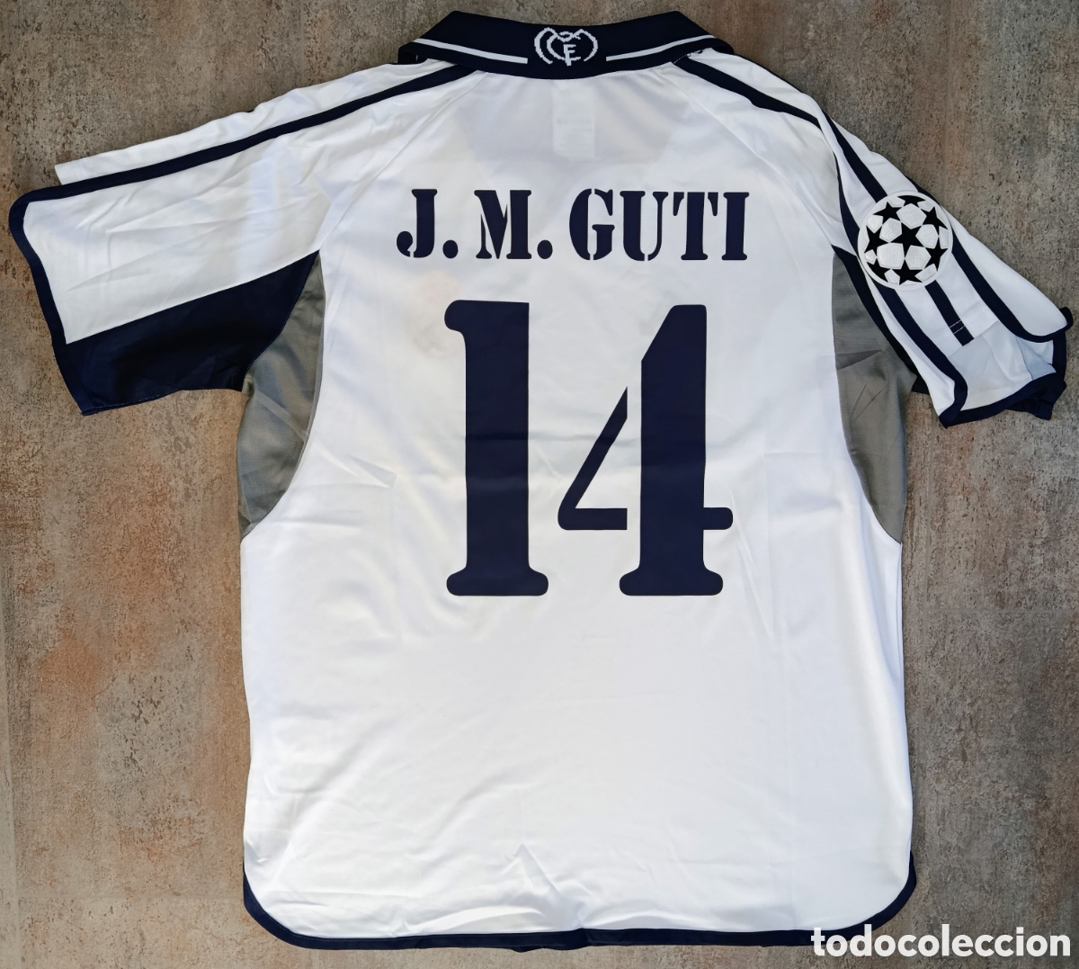 Coleccionismo deportivo: Camiseta Guti Real Madrid 2000-2001