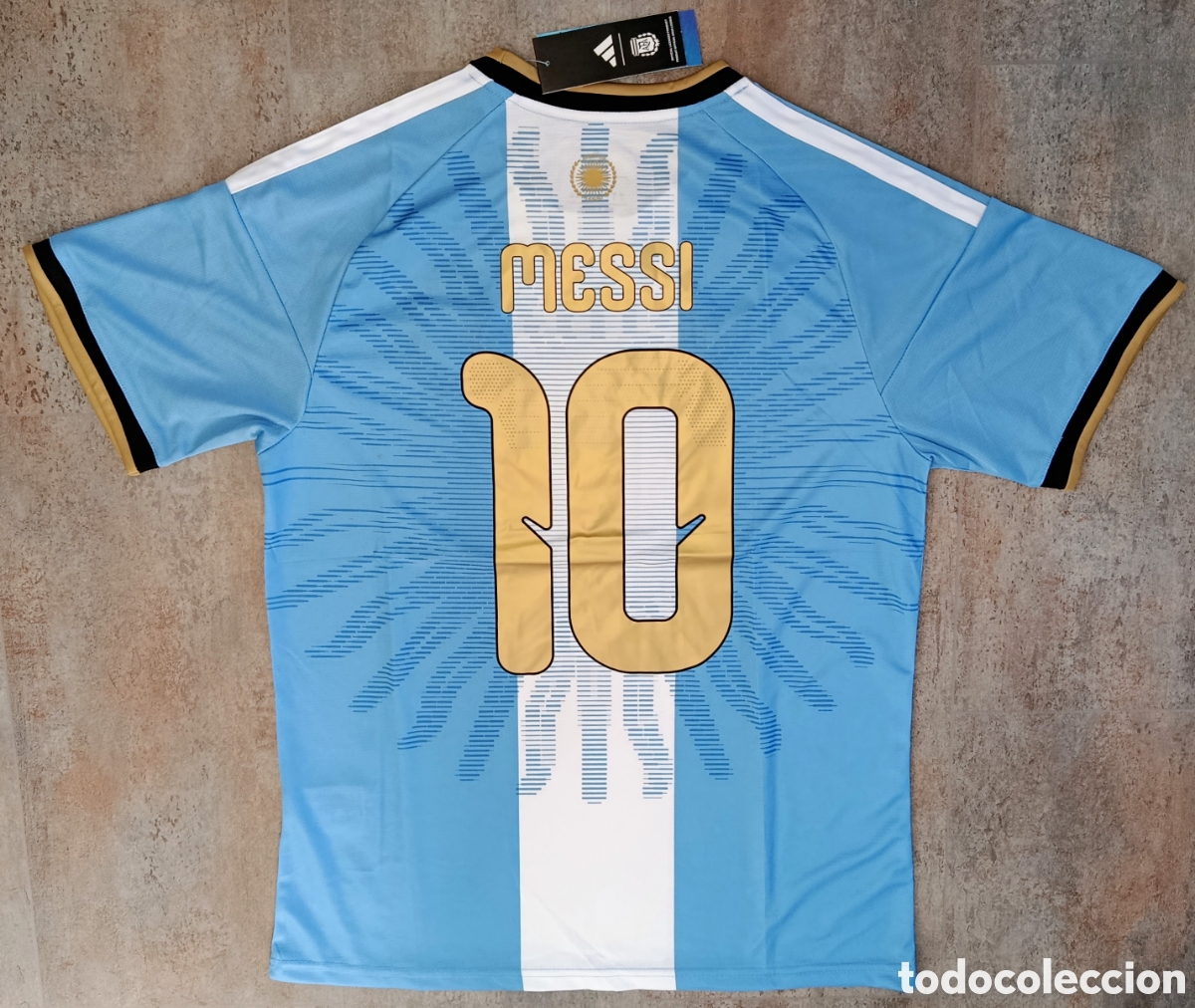 Coleccionismo deportivo: Camiseta Messi &Uacute;ltimo Partido Argentina 2026 Nueva