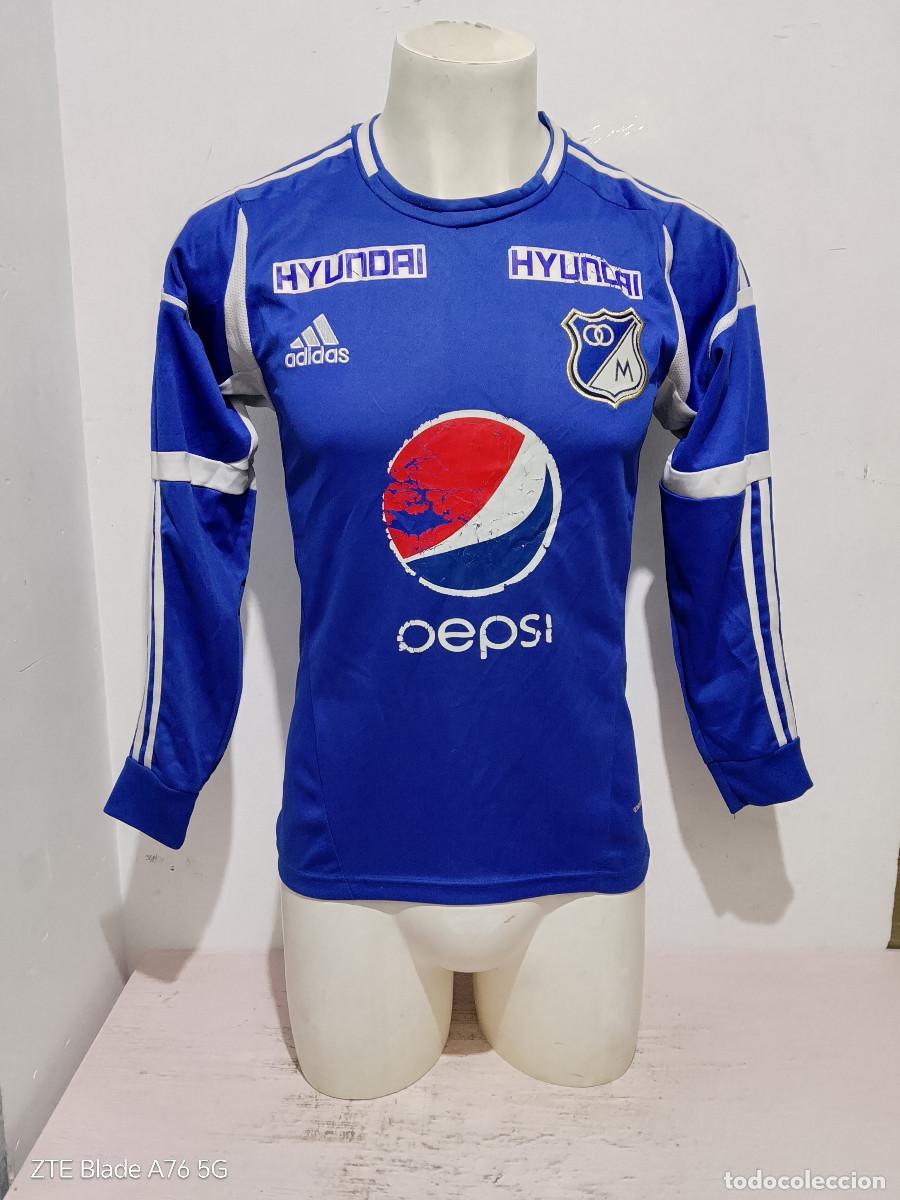 Coleccionismo deportivo: Millonarios de Bogota Colombia camiseta futbol football shirt S-M 50cts