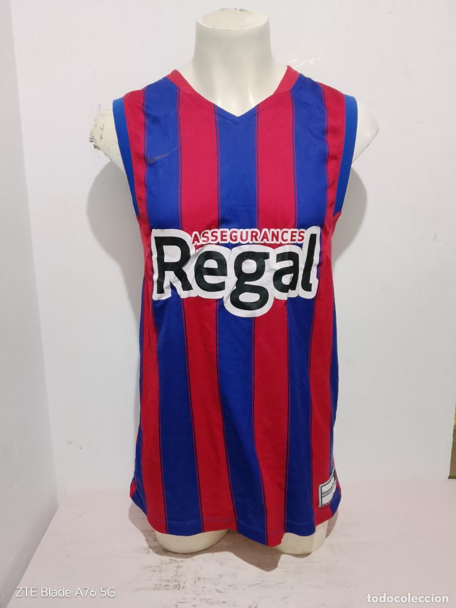 Coleccionismo deportivo: Regal FC barcelona basketball basquet shirt camiseta basket s 52x82cts