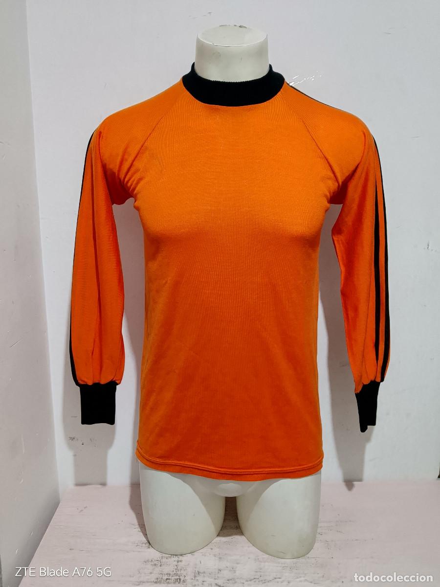 Coleccionismo deportivo: camiseta f&uacute;tbol vintage a&ntilde;os 70 football shirt 50x72cts