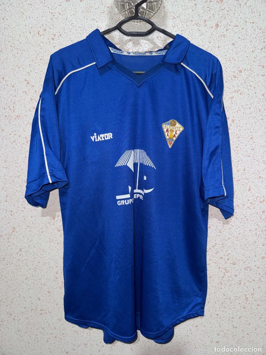 Coleccionismo deportivo: Camiseta Alicante CF 1999/00 - Match Worn - Dorsal #27