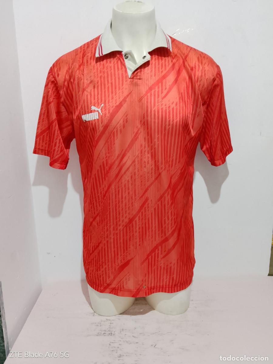Coleccionismo deportivo: 1980 Puma vintage camiseta futbol football shirt generica xl 60cts