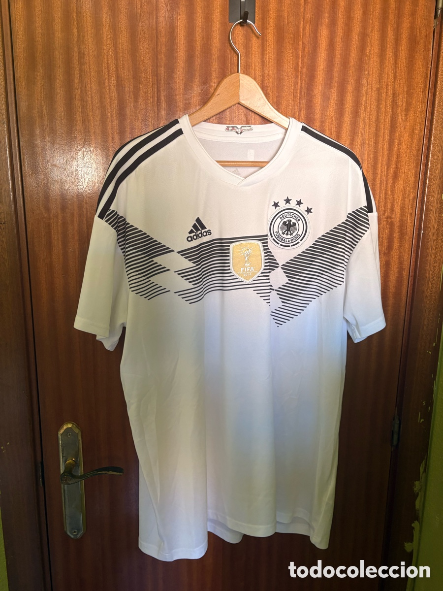 Coleccionismo deportivo: Lote 2 camisetas Selecci&oacute;n Alemana 2018 Adidas 2XL