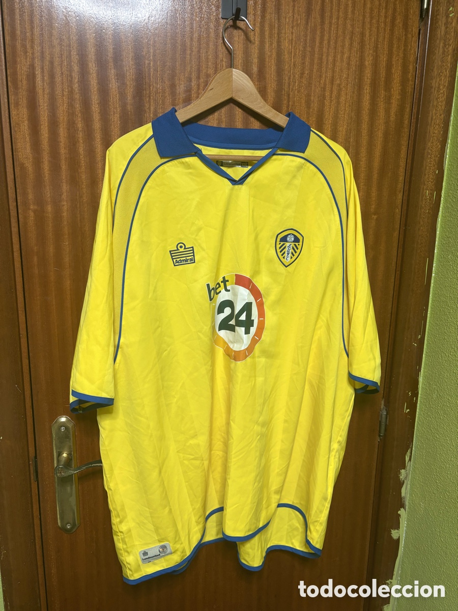 Coleccionismo deportivo: Camiseta Leeds United admiral 3XL