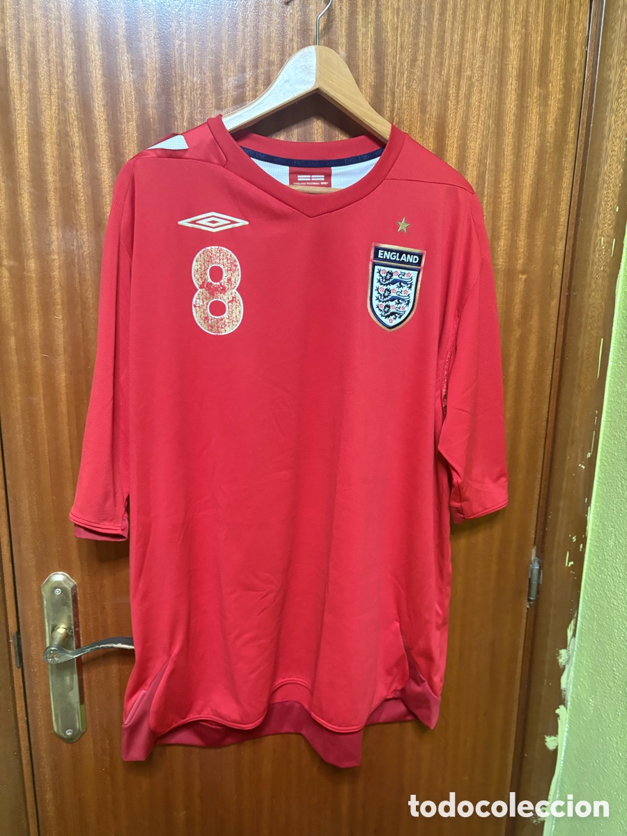Coleccionismo deportivo: Camiseta Inglaterra visitante 2006 Umbro 3XL