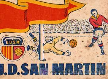 Coleccionismo deportivo: CARNET DEL U.D.SAN MARTIN 1959 - Foto 1