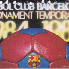 Coleccionismo deportivo: CARNET DE SOCIO DEL FUTBOL CLUB BARCELONA DEL AÑO 1984-85 TRIBUNA 2ª GRADERIA (BARÇA) . Lote 56880818
