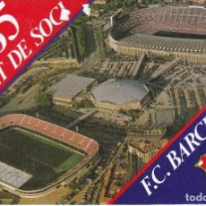 Coleccionismo deportivo: CARNET DE SOCIO DEL FUTBOL CLUB BARCELONA DEL AÑO 1985 4º TRIMESTRE (BARÇA) 