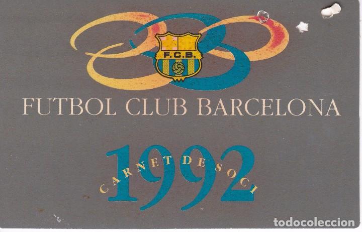 Carnet De Socio Del Futbol Club Barcelona Del A Comprar Carnet De Socios Antiguos En Todocoleccion