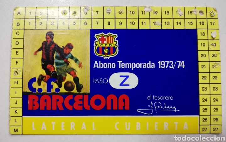 Carnet Socio Abono Fc Barcelona Cf Temporada 19 Vendido En Venta Directa