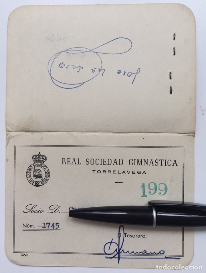 Carnet De Socio Real Sociedad Gimnastica De Tor Vendido En Venta Directa 125