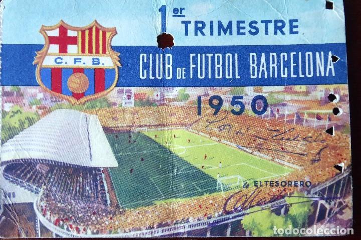 Fut 34 Carnet Socio Club De Futbol Barcelona Buy Old Membership Cards At Todocoleccion