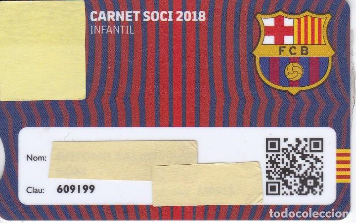 Carnet De Socio De Futbol Club Barcelona Tempor Verkauft Durch Direktverkauf