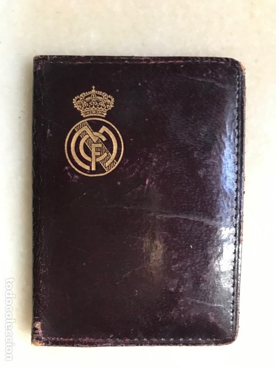 Coleccionismo deportivo: Carnet Real Madrid 1954 - Foto 1