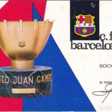 Coleccionismo deportivo: CARNET DEL FUTBOL CLUB BARCELONA DEL AÑO 1967 - 1º TRIMESTRE (FOOTBALL) BARÇA. Lote 183689996