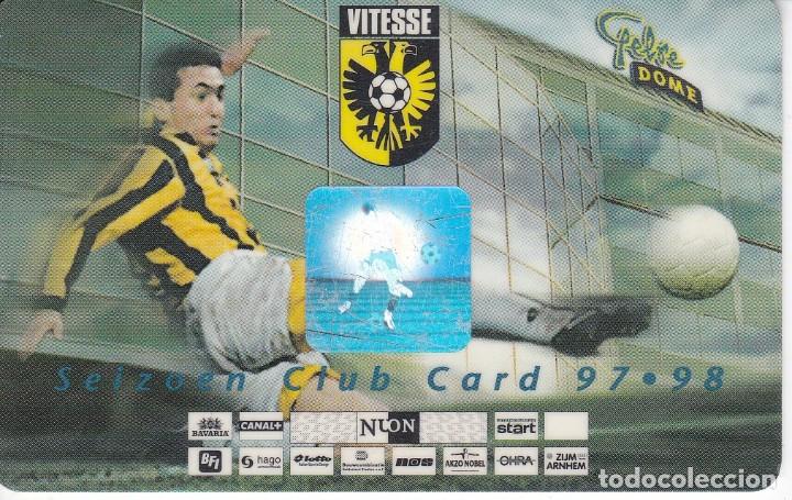 Sammelleidenschaft Sport: CARNET DE FUTBOL DEL VITESSE DE LA TEMPORADA 97/98 (FOOTBALL)