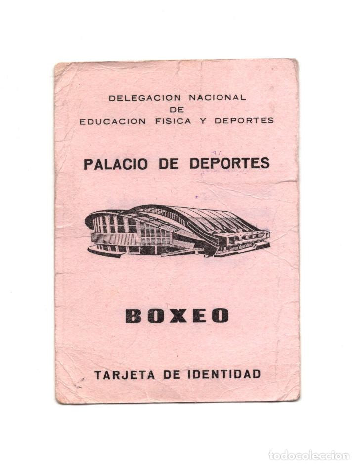 Coleccionismo deportivo: CARNET DE BOXEO. 1976. - Foto 2