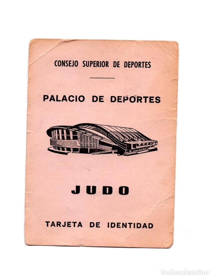 Coleccionismo deportivo: CARNET DE JUDO. 1979. - Foto 2