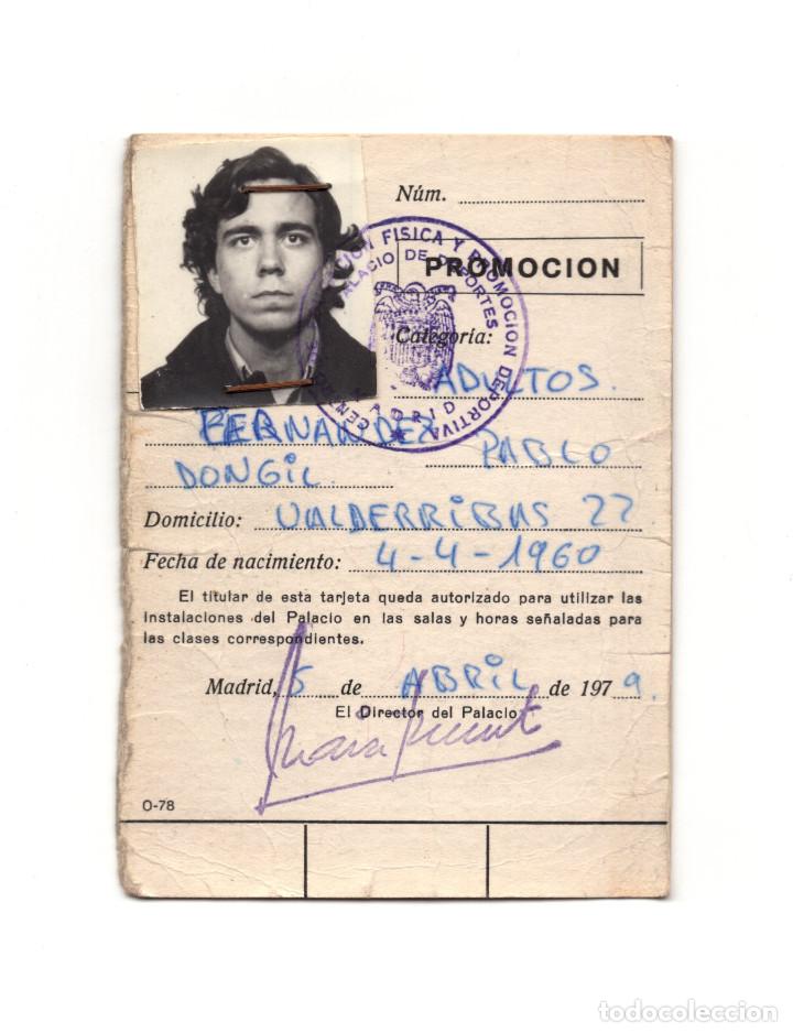 Coleccionismo deportivo: CARNET CONSEJO SUPERIOR DE DEPORTES. 1979. - Foto 1