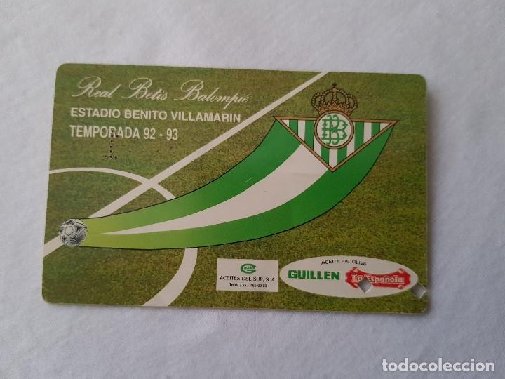 Carnet De Socio Del Real Betis Balompie Tempo Buy Old Membership Cards At Todocoleccion